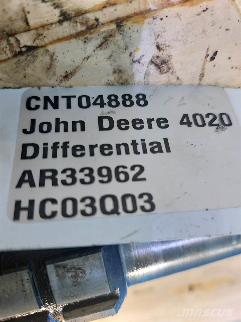 John Deere 4020 Трансмиссии