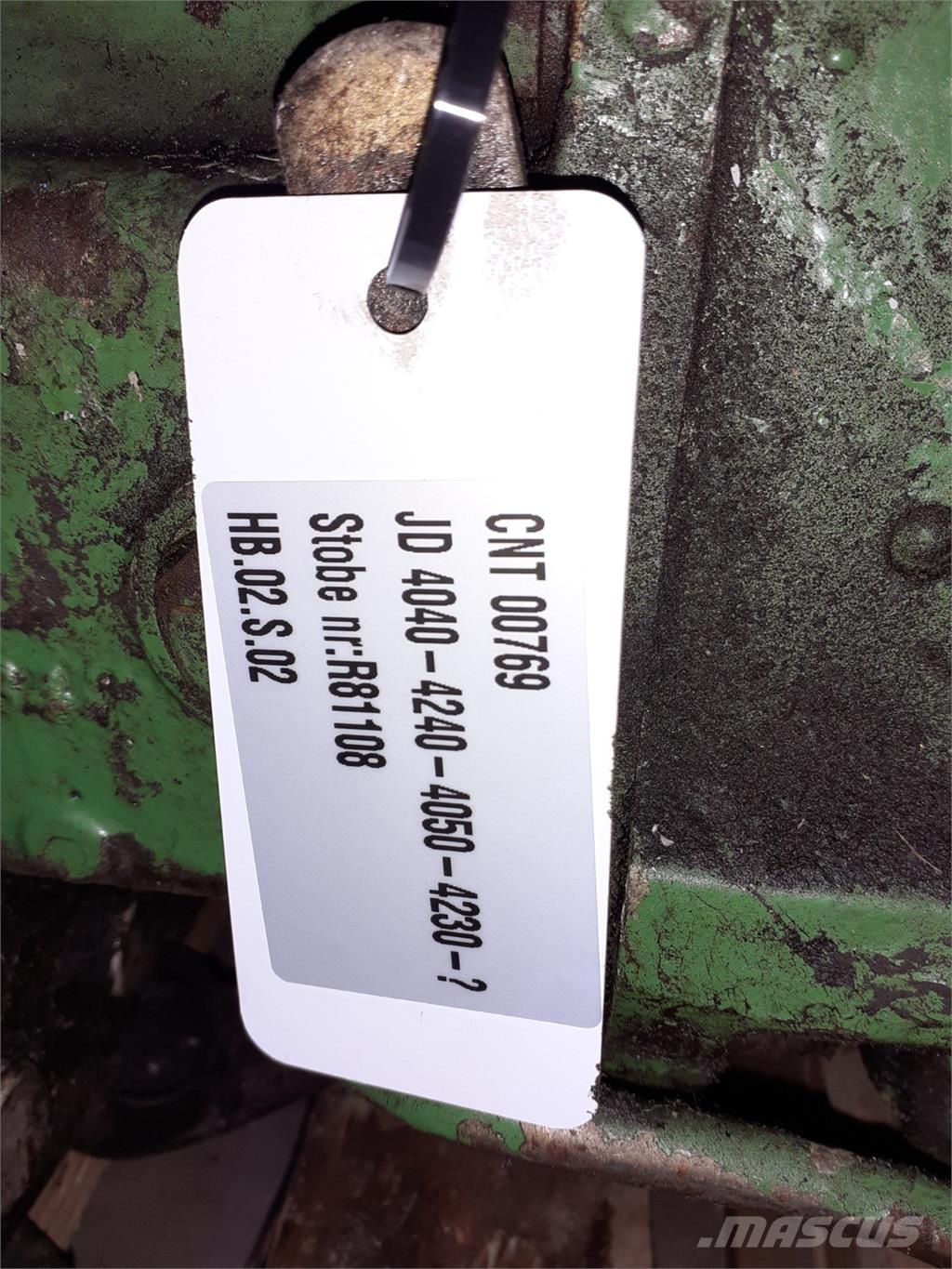 John Deere 4040 Трансмиссии