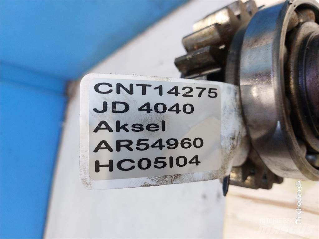 John Deere 4040 Трансмиссии