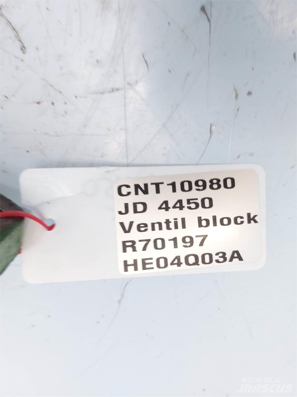John Deere 4450 Детали гидравлической системы