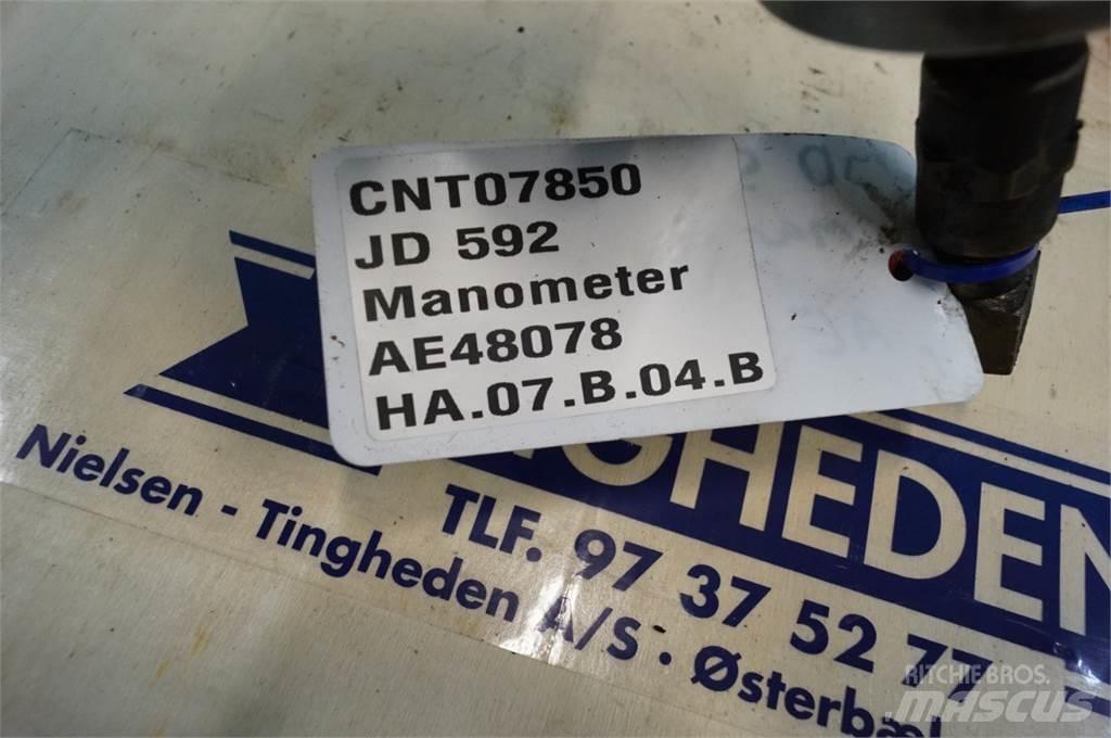 John Deere 592 Детали гидравлической системы