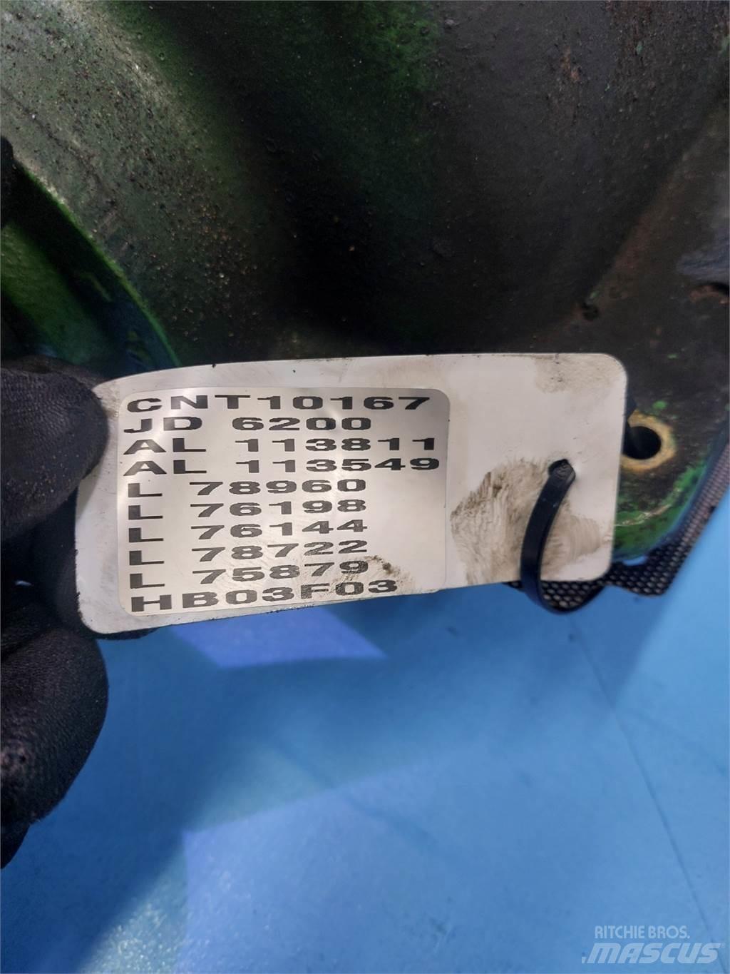 John Deere 6200 Трансмиссии