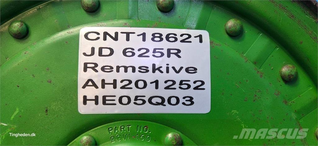John Deere 625R Компоненты для зерноуборочных комбайнов