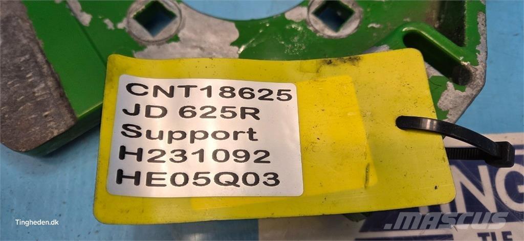 John Deere 625R Компоненты для зерноуборочных комбайнов
