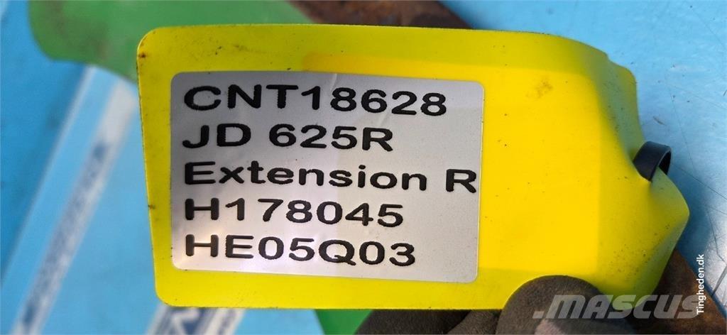 John Deere 625R Компоненты для зерноуборочных комбайнов