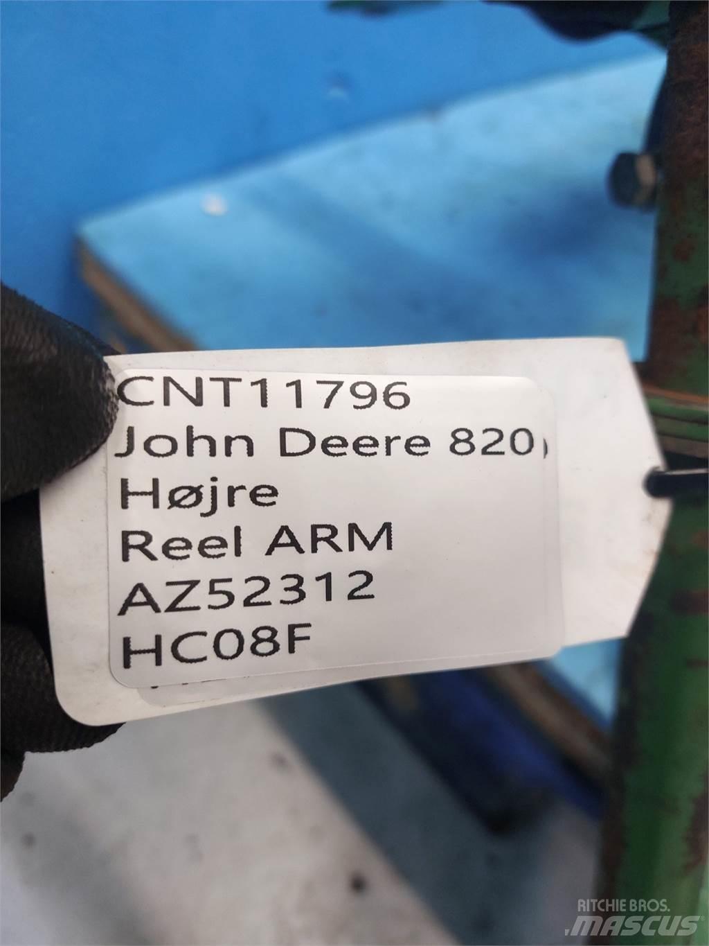 John Deere 820 Компоненты для зерноуборочных комбайнов