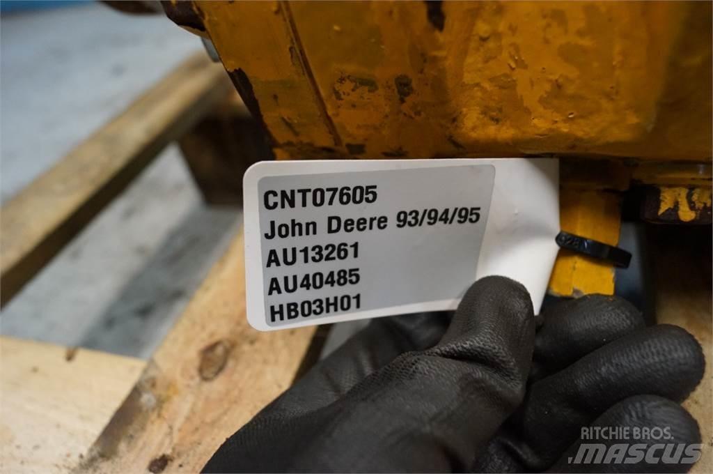 John Deere 93 Трансмиссии и КПП