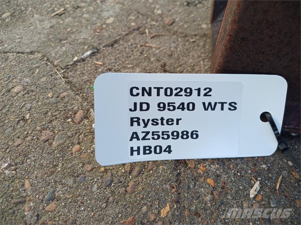 John Deere 9540 Компоненты для зерноуборочных комбайнов