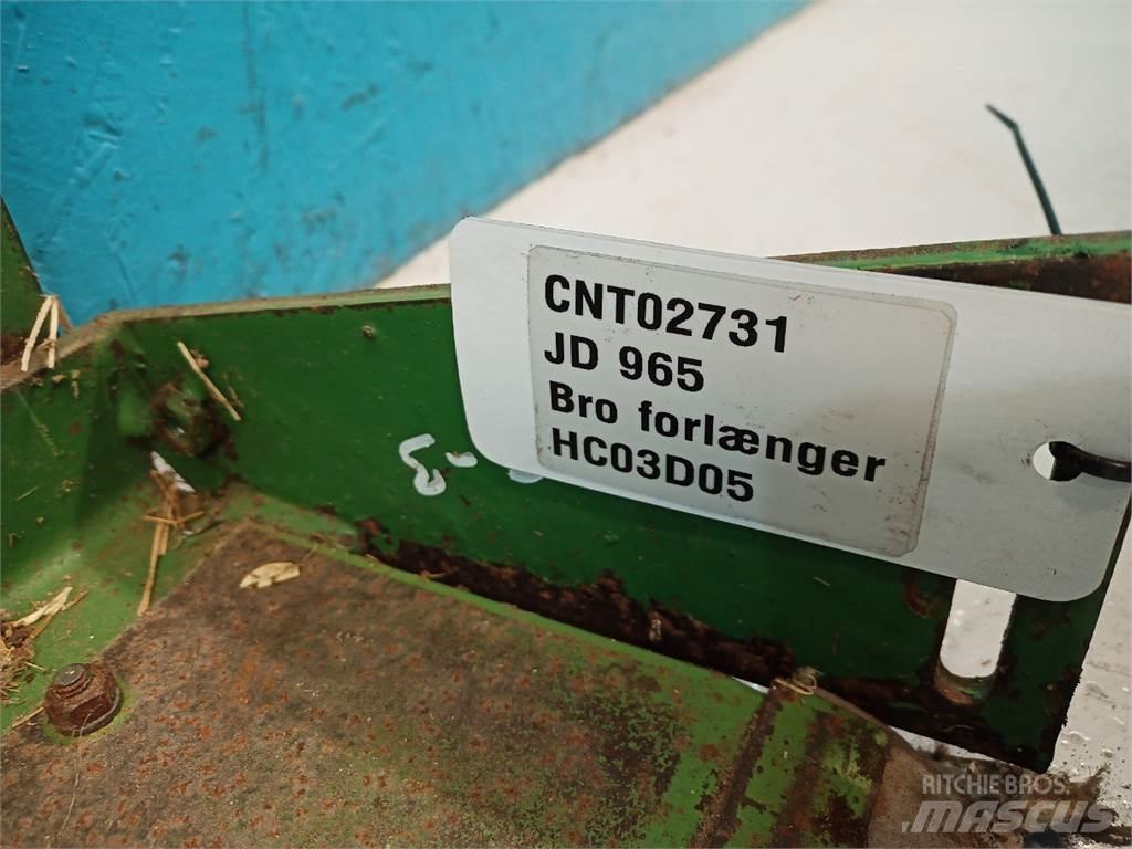 John Deere 965 Компоненты для зерноуборочных комбайнов