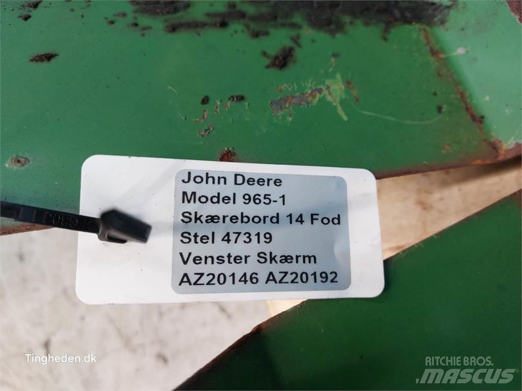 John Deere 965 Компоненты для зерноуборочных комбайнов