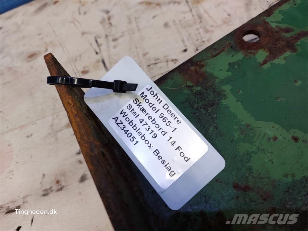 John Deere 965 Компоненты для зерноуборочных комбайнов