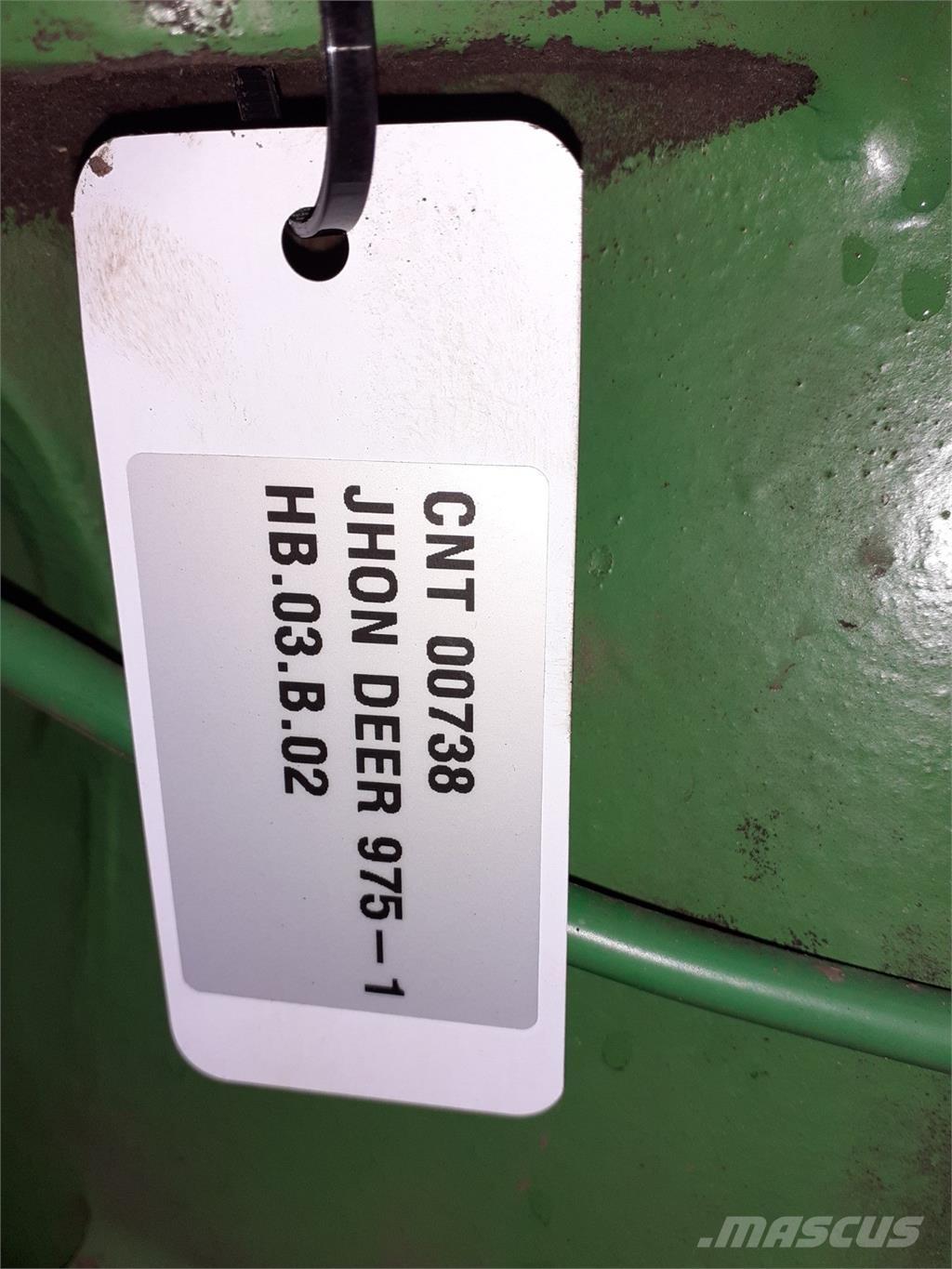 John Deere 975 Трансмиссии