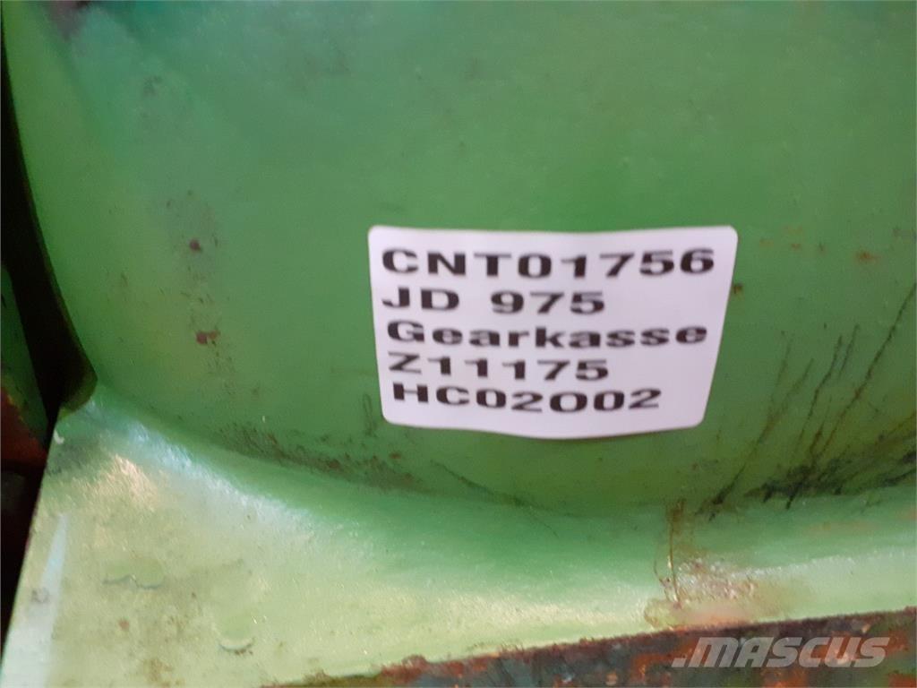 John Deere 975 Трансмиссии