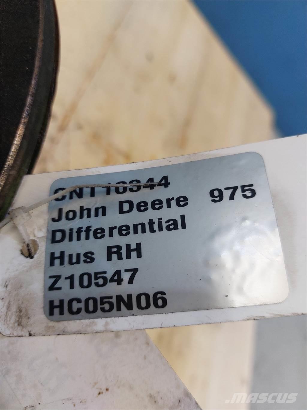 John Deere 975 Трансмиссии
