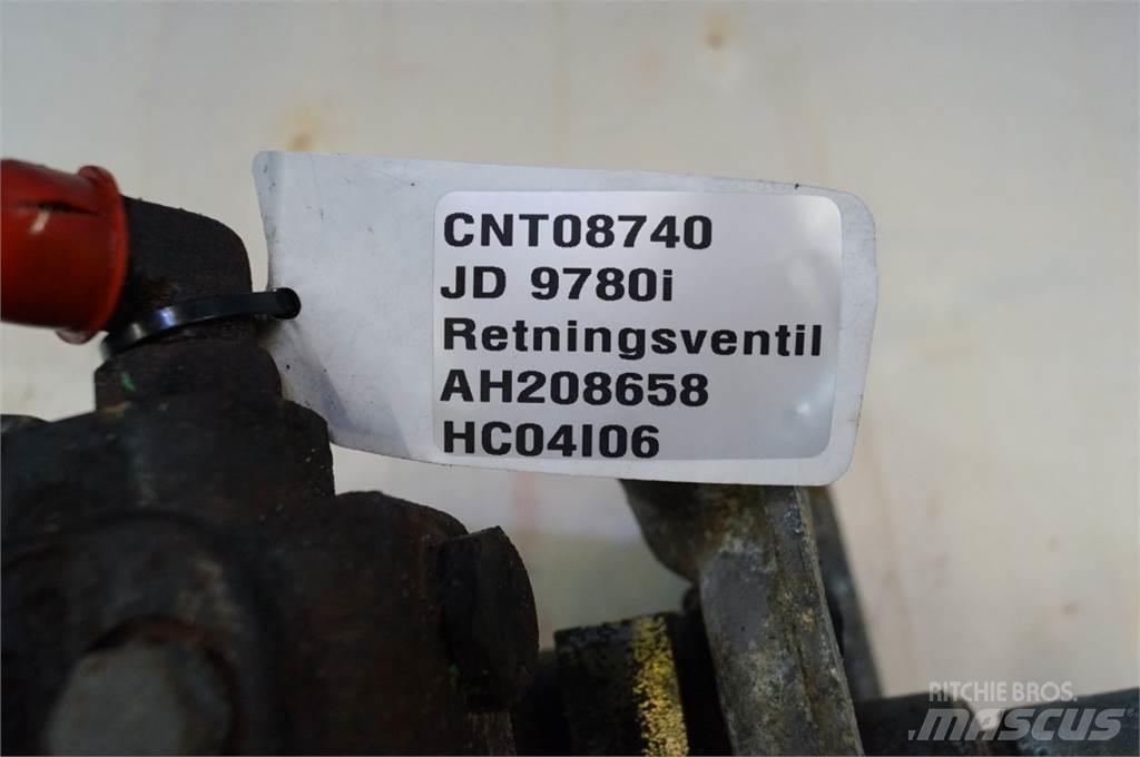 John Deere 9780 Детали гидравлической системы