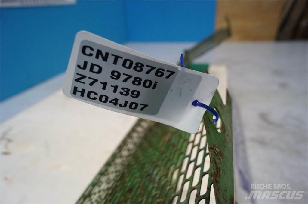 John Deere 9780 Компоненты для зерноуборочных комбайнов