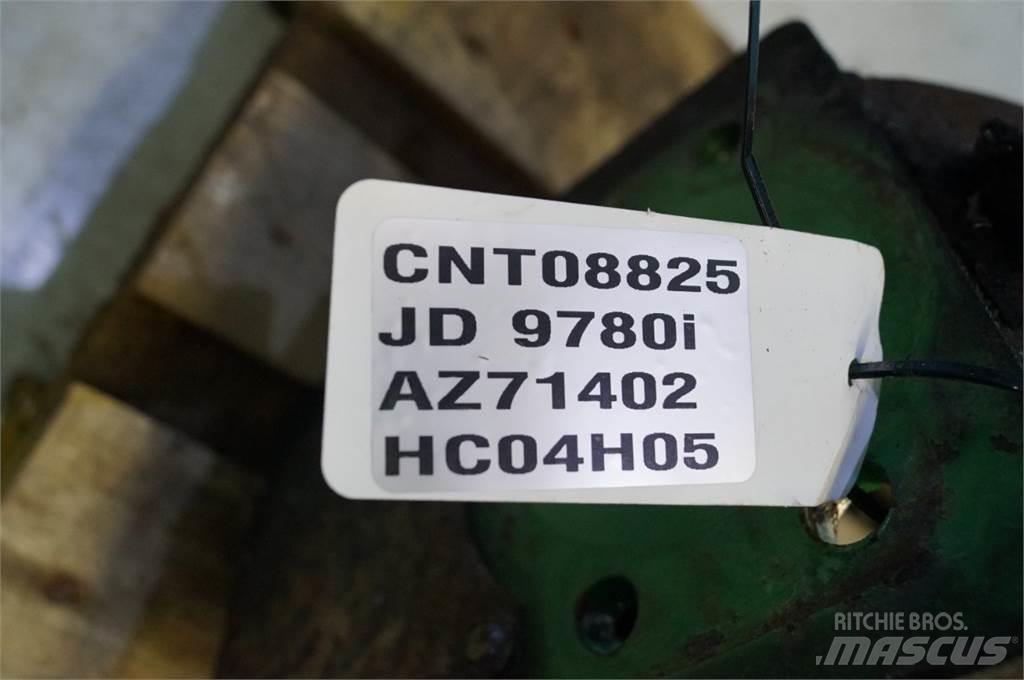 John Deere 9780 Компоненты для зерноуборочных комбайнов