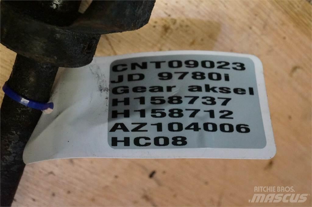 John Deere 9780 Компоненты для зерноуборочных комбайнов