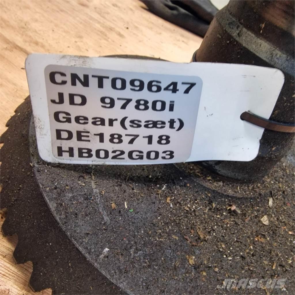 John Deere 9780 Трансмиссии