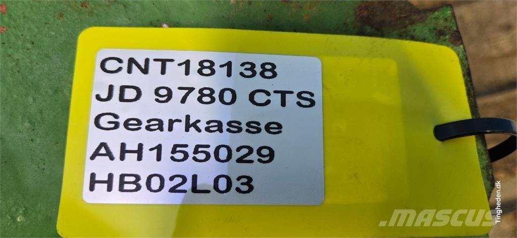 John Deere 9780 Трансмиссии