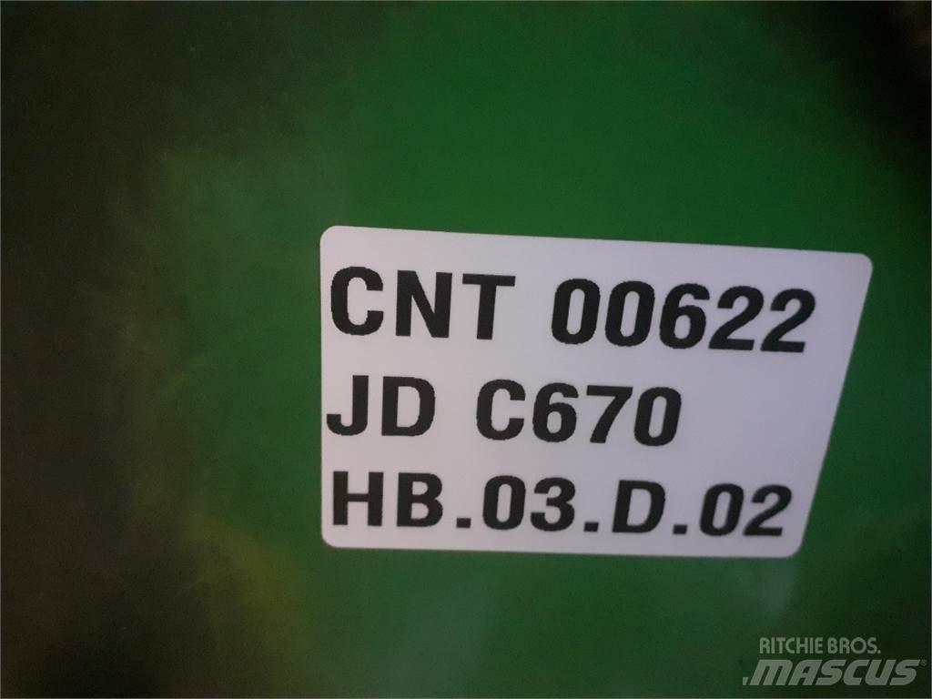 John Deere C670 Компоненты для зерноуборочных комбайнов
