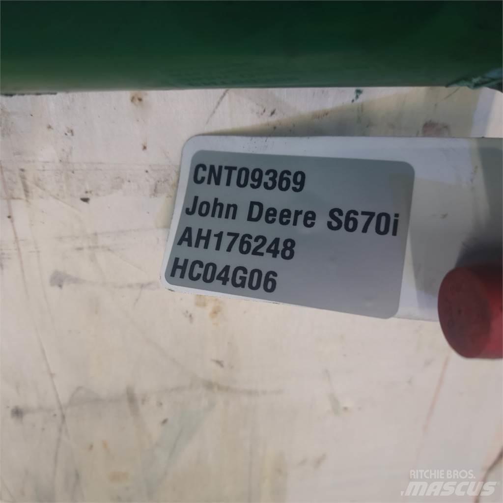 John Deere S670 Детали гидравлической системы