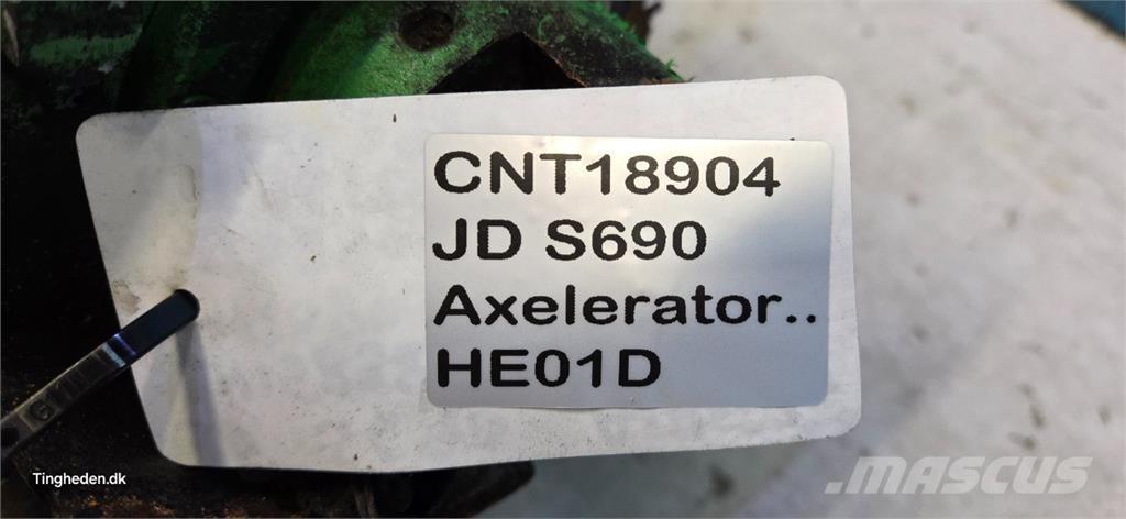 John Deere S690 Компоненты для зерноуборочных комбайнов