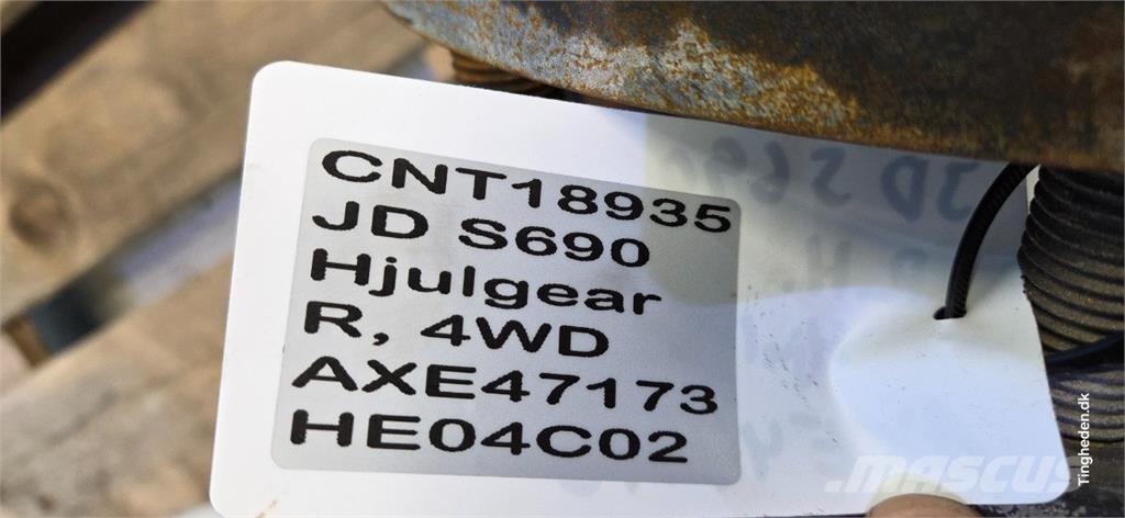 John Deere S690 Компоненты для зерноуборочных комбайнов