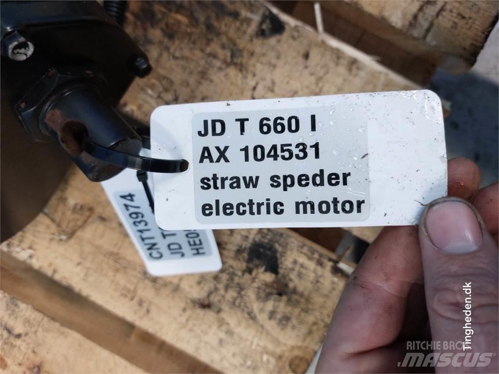 John Deere T660i Электронные блоки