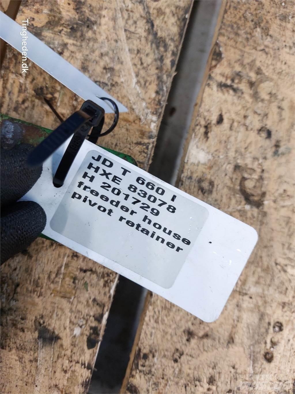 John Deere T660i Компоненты для зерноуборочных комбайнов