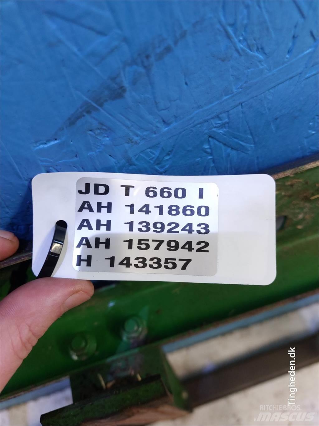 John Deere T660I Компоненты для зерноуборочных комбайнов