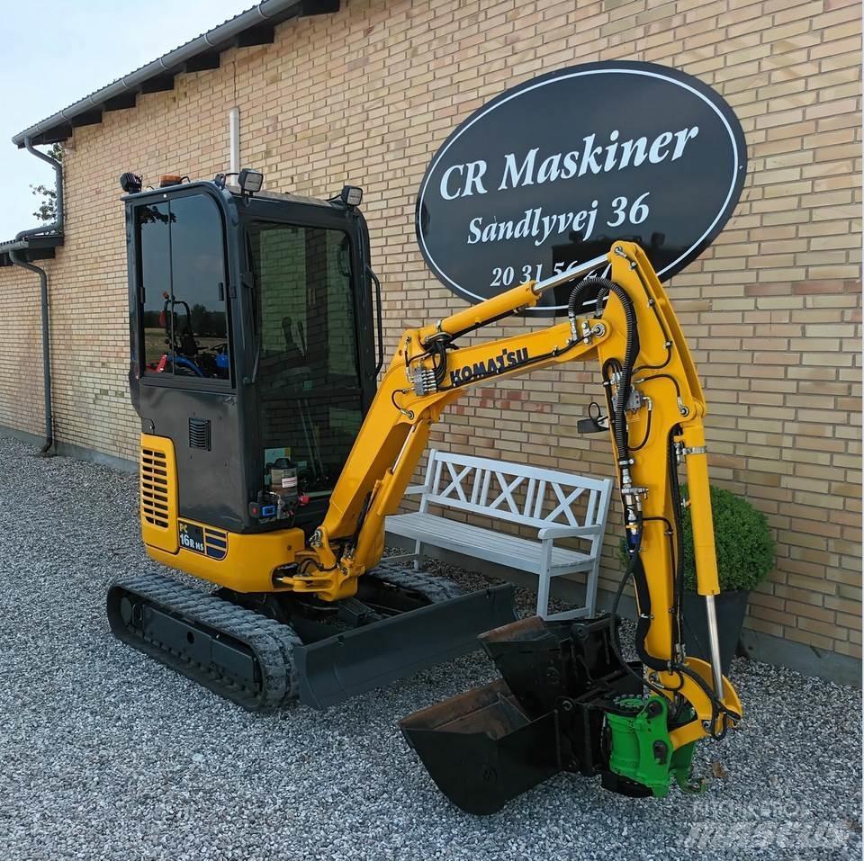 Komatsu pc16r hs Мини-экскаваторы