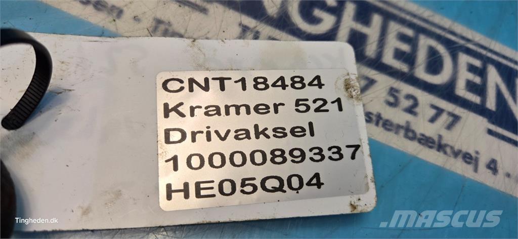 Kramer 521 Оси
