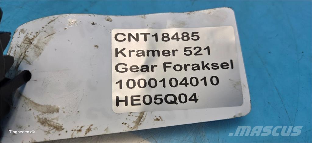 Kramer 521 Оси