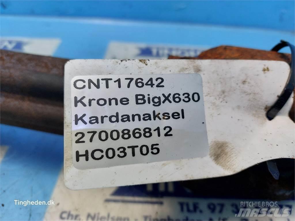 Krone Big X 630 Аксессуары для машин для сена и корма