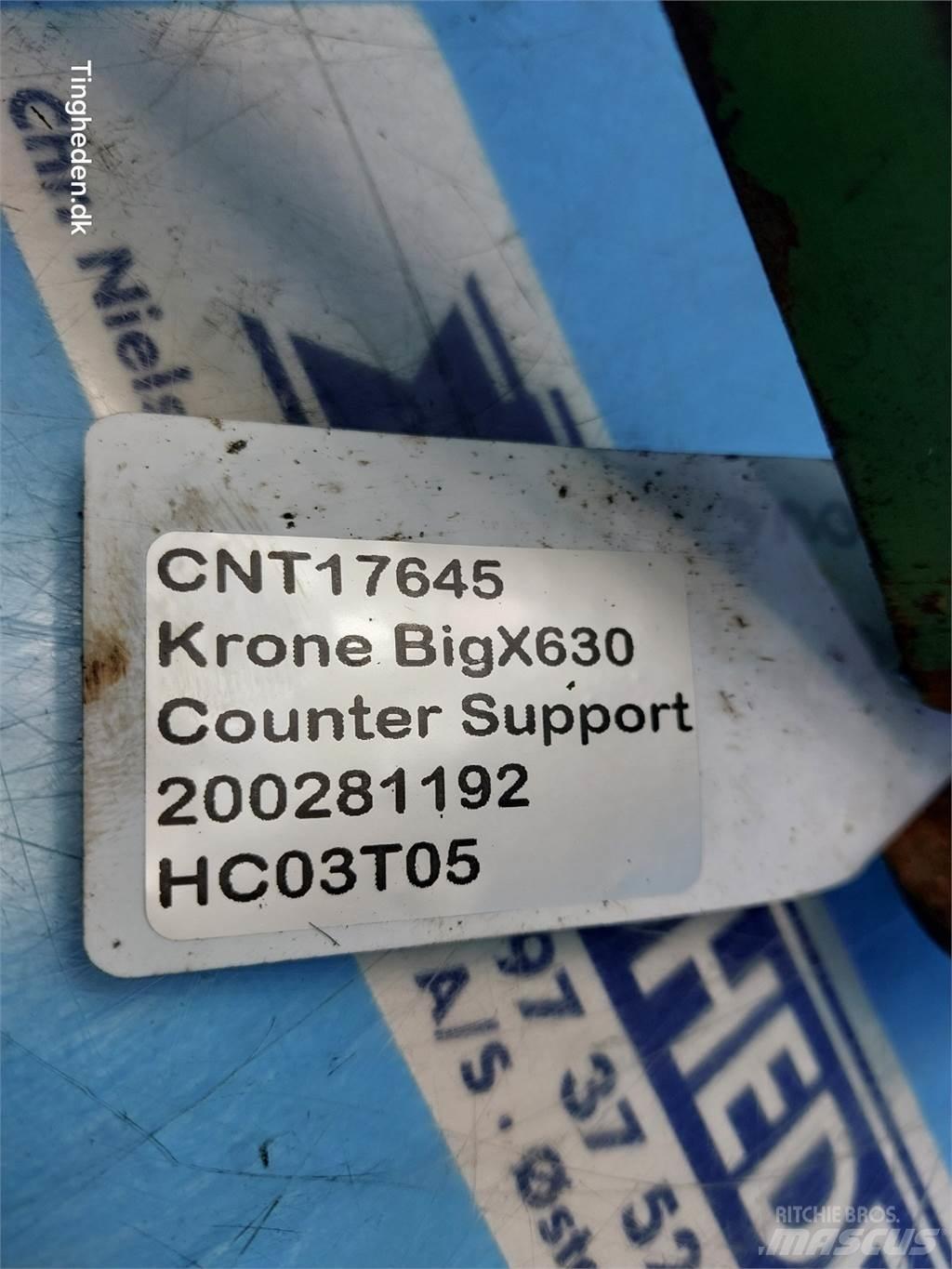 Krone Big X 630 Аксессуары для машин для сена и корма
