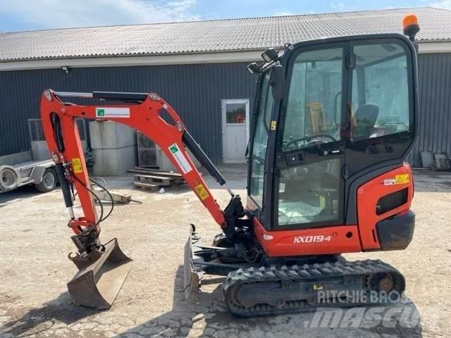Kubota KX19-4 Мини-экскаваторы