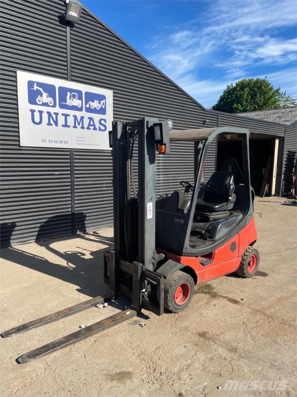 Linde H18T Газовые погрузчики