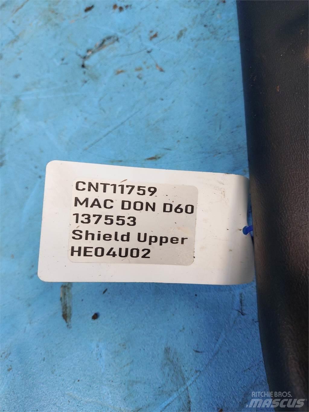 MacDon D60 Компоненты для зерноуборочных комбайнов