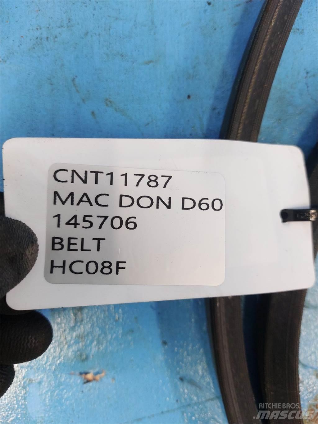 MacDon D60 Компоненты для зерноуборочных комбайнов