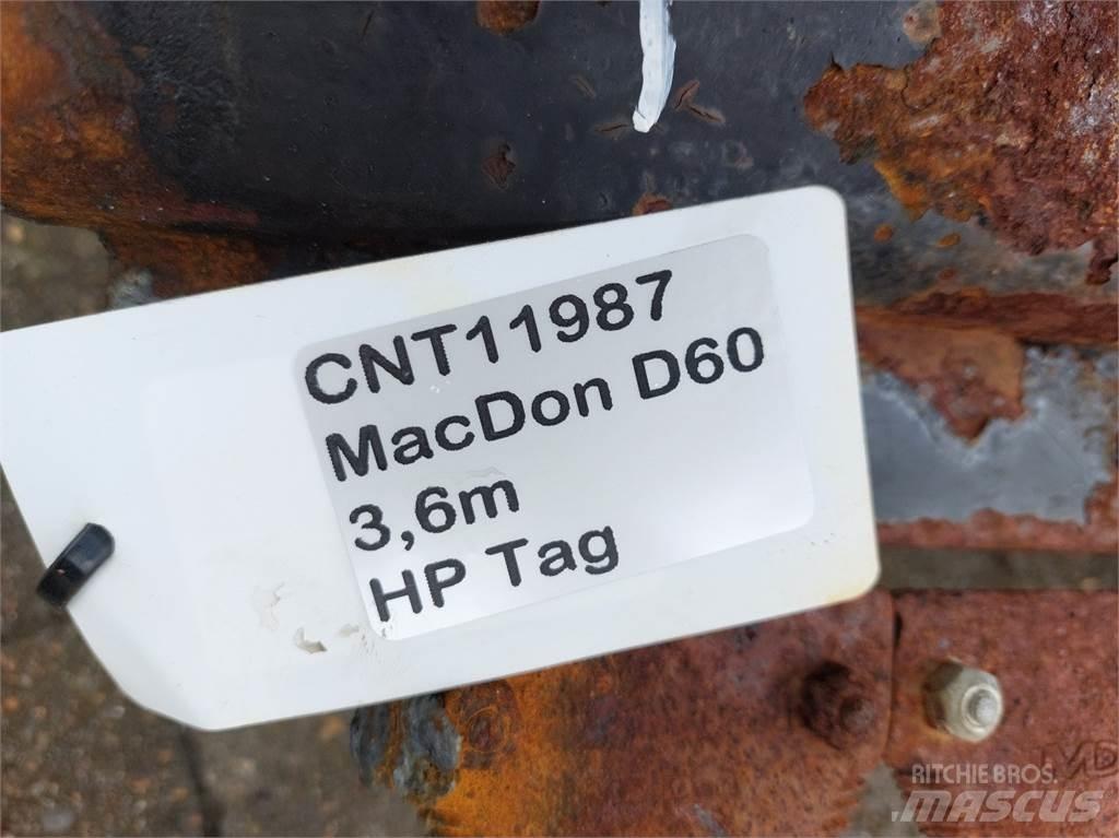 MacDon D60 Компоненты для зерноуборочных комбайнов