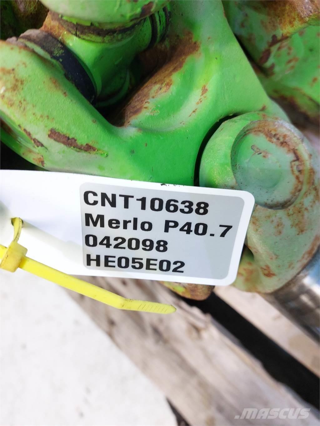 Merlo P40.7 Оси
