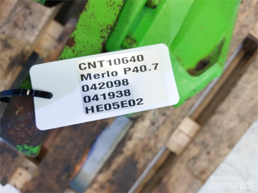 Merlo P40.7 Оси
