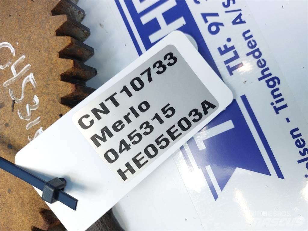 Merlo P41.7 Трансмиссии и КПП