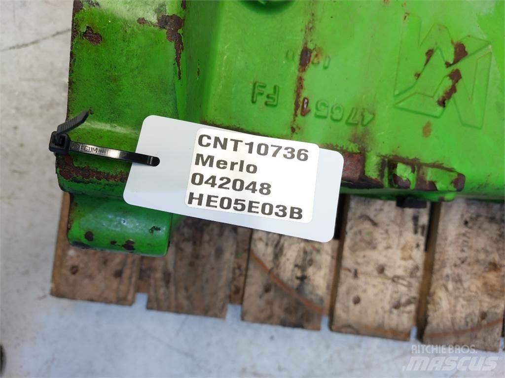 Merlo P41.7 Оси