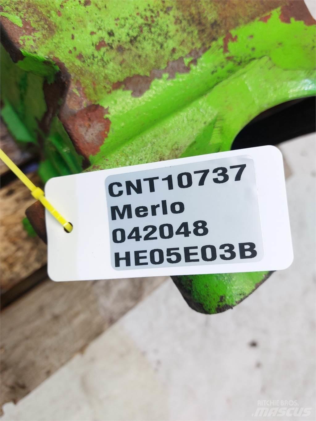 Merlo P41.7 Оси