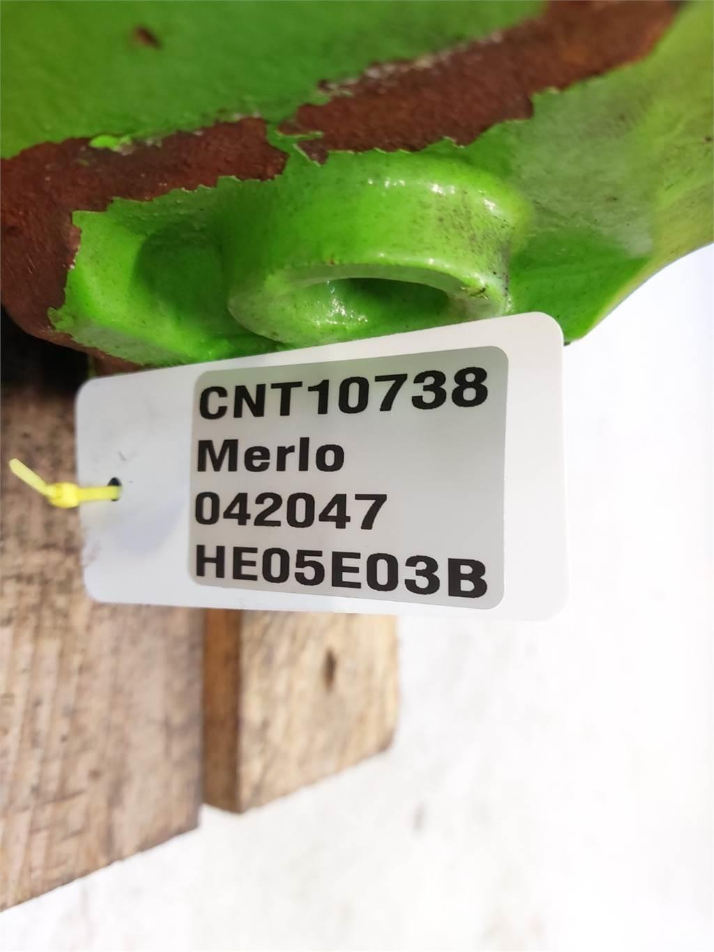 Merlo P41.7 Оси