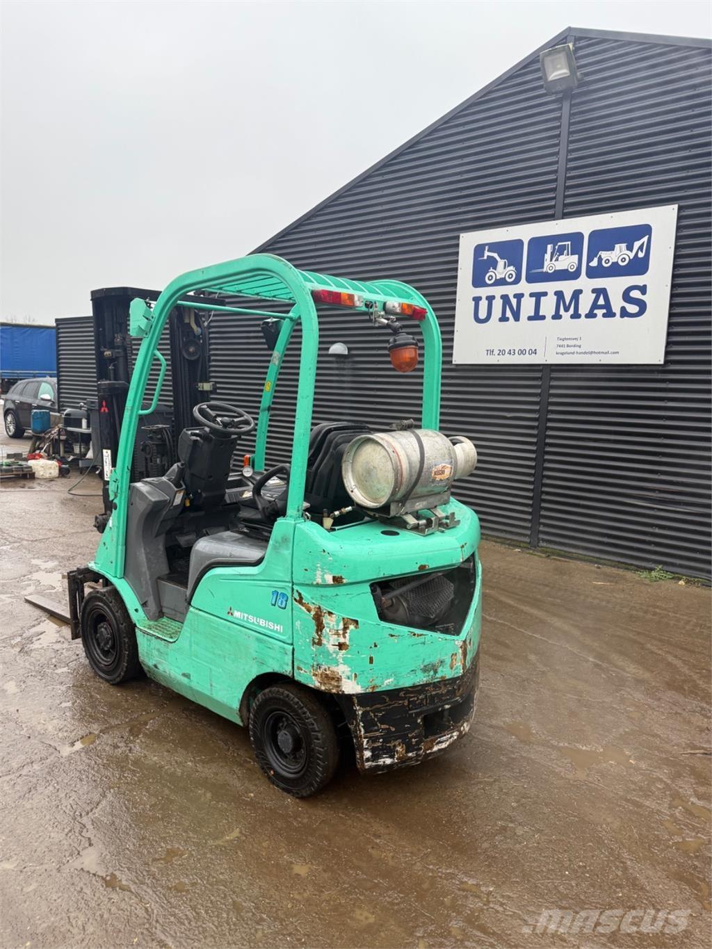 Mitsubishi FG18 Газовые погрузчики