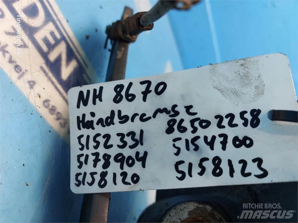 New Holland 8670 Навесное оборудование и запчасти