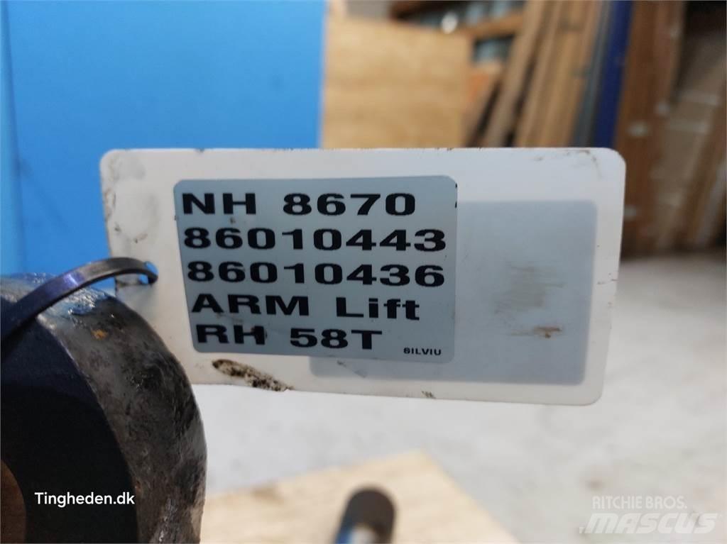 New Holland 8670 Навесное оборудование и запчасти
